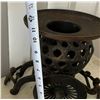 Image 7 : Metal 3-Piece Basket on Garden Cart w/ Children Figures 12" Dia, 11"H