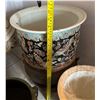 Image 8 : Qty 4 Large Planters, Misc Styles & Sizes