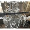 Image 8 : Qty 2 Table Lamps w/ Shades & Crystals & Candelabra, Misc Sizes  (may be missing crystals)