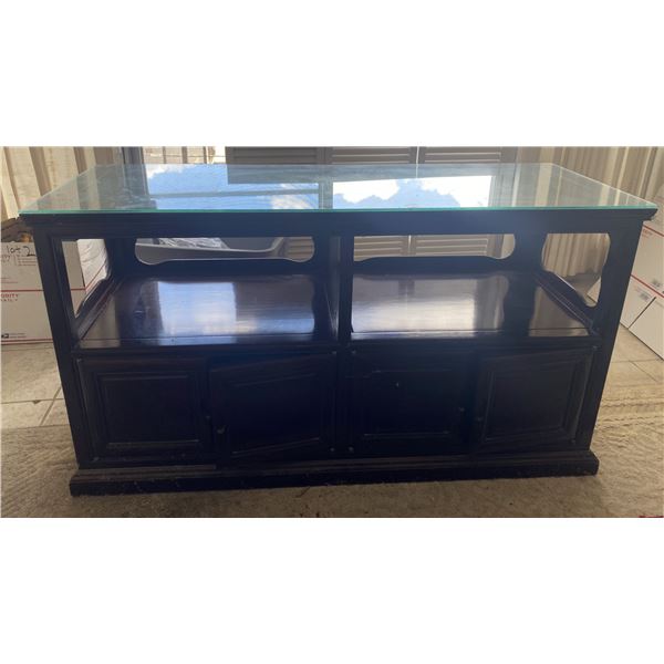 Wooden TV Console w/ Undershelf 45" x 20" x 26"H