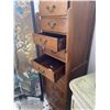 Image 2 : Wooden 10-Drawer Cabinet 18" x 18.5" x 67"H