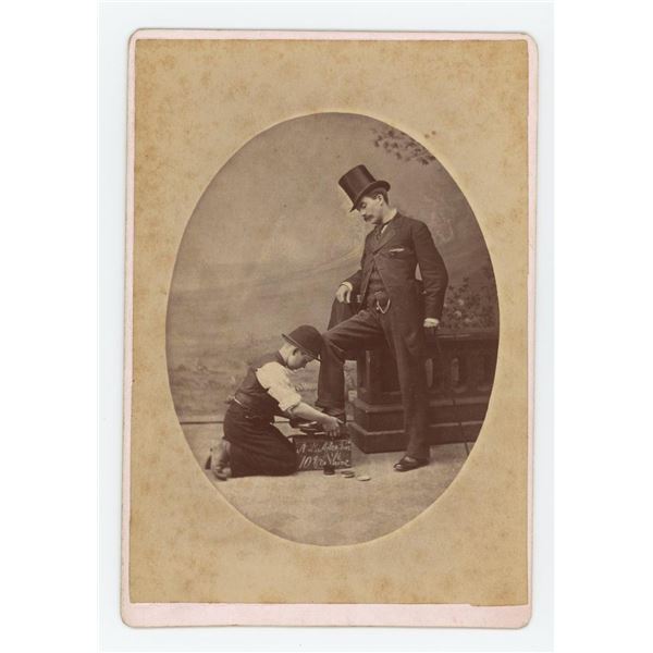 Occupational New York Shoeshine CDV Photo