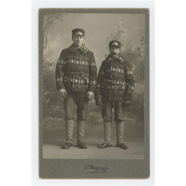 Minnesota Railroad Workers Cabinet Photo