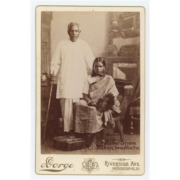 Pastor Siram Soren Mahan Sornen Cabinet Photo