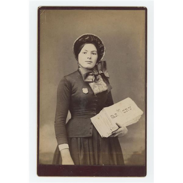 Salvation Army War Cry Newspaper Woman Photo