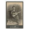 Image 1 : Occupational Female Guitar Player Cabinet Photo