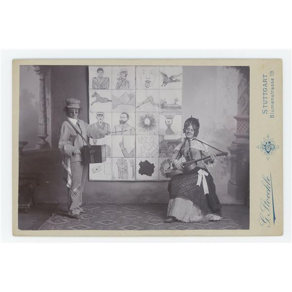 Organ Grinder Show Cabinet Photo