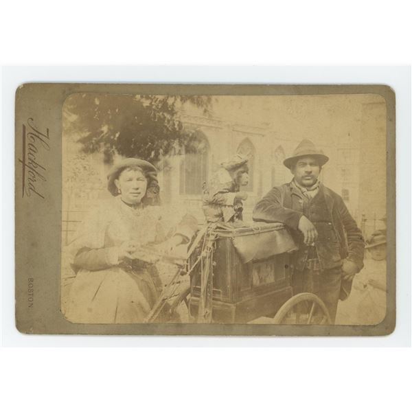 Boston Massachusetts Organ Grinder Cabinet Photo