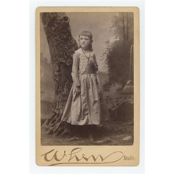 Child with Cleft Lip Birth Defect Cabinet Photo