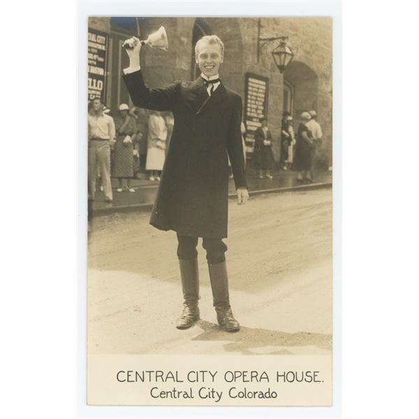 Central City Colorado Opera House RPPC Postcard