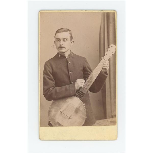 Salvation Army Musician Occupational CDV Photo