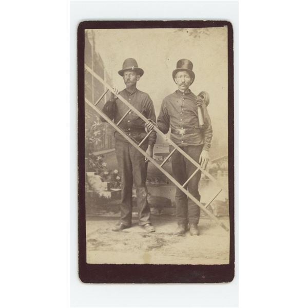 Occupational Wisconsin Chimney Sweep CDV Photo