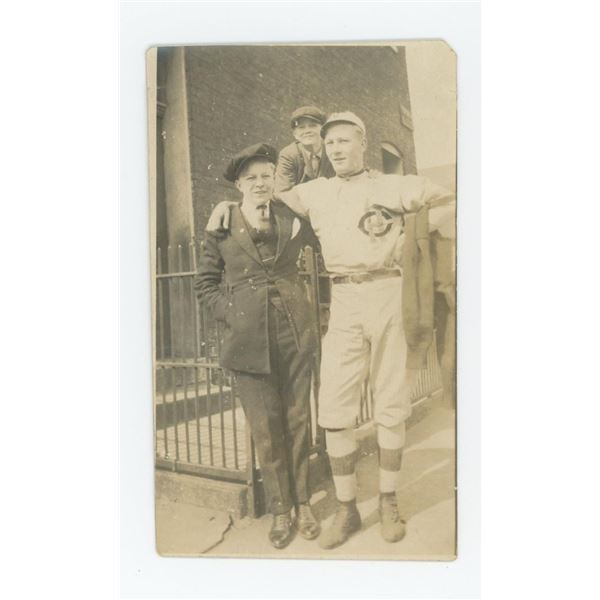 Chicago Baseball Player RPPC Postcard