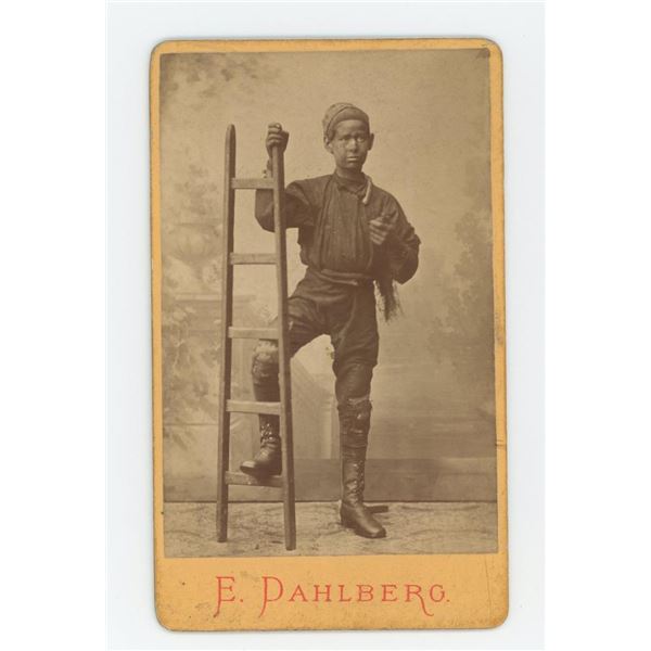 Swedish Chimney Sweep CDV Photo