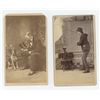 Image 1 : Men Teaching Dog Tricks CDV Photos