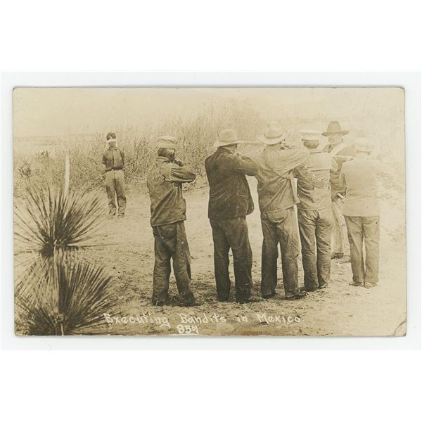 Executing Bandits in Mexico RPPC Postcard