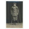 Image 1 : Disabled Paperboy RPPC Postcard