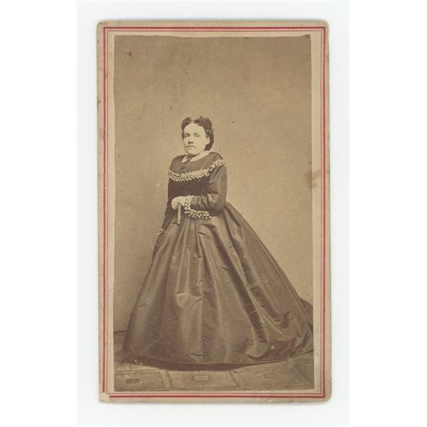 Disabled Circus Freak Midget CDV Photo