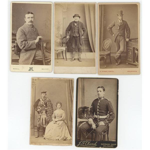 Irish and Scottish CDV Photos