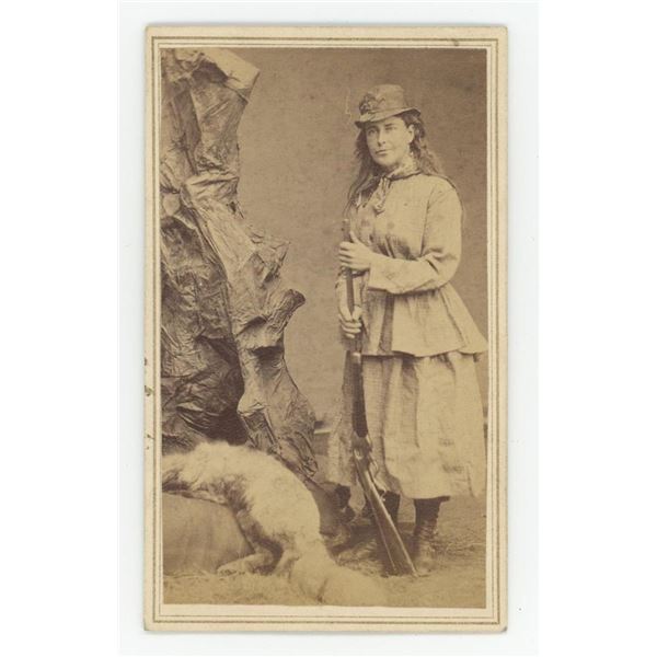 Martha Maxwell Naturalist Taxidermist CDV Photo