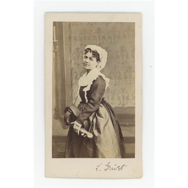 Marie Laurent Madame Laurence Grivot CDV Photo