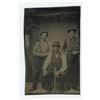 Image 1 : Loggers Lumberjacks Occupational Tintype Photo