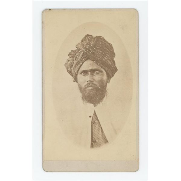 American Indian Missionary CDV Photo