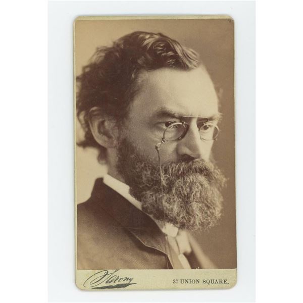 Carl Schurz Statesman Reformer Signed CDV Photo