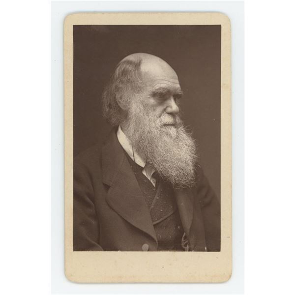 Charles Darwin Evolutionary Scientist CDV Photo