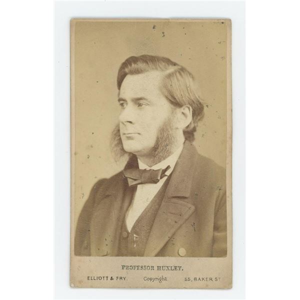 Professor Thomas Henry Huxley CDV Photo