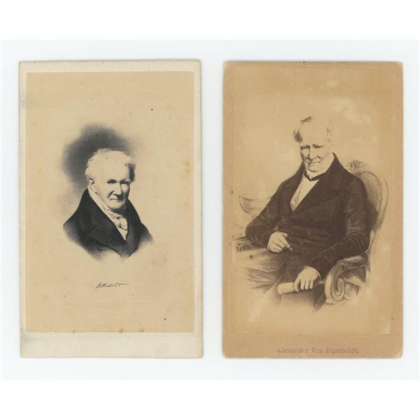 Alexander Von Humboldt CDV Photos