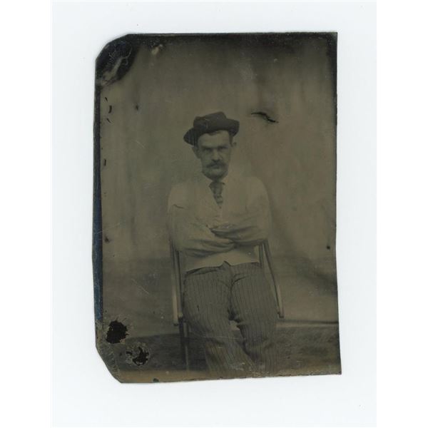 Circus Occupational Tintype Photo