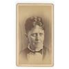 Image 1 : Blind Disabled Woman CDV Photo