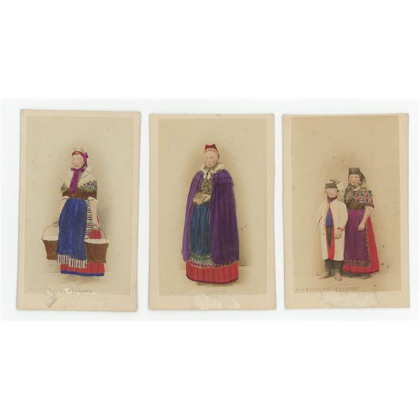 Pyrmont Australia Colored CDV Photos