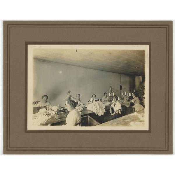 Elgin Illinois Factory Sewing Cabinet Photo