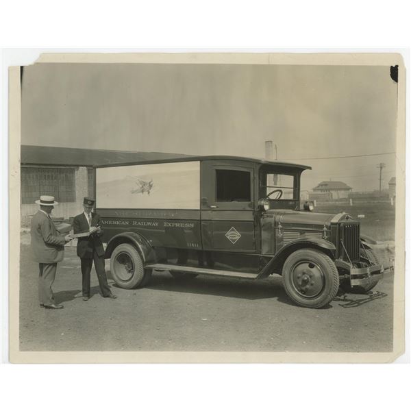 American Railway Express Air Service Truck Photo