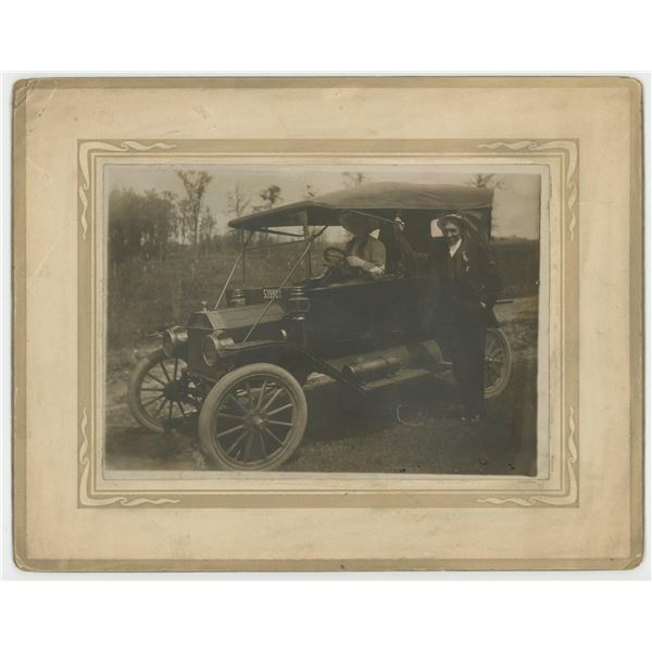 Brass Era Touring Car Cabinet Photo