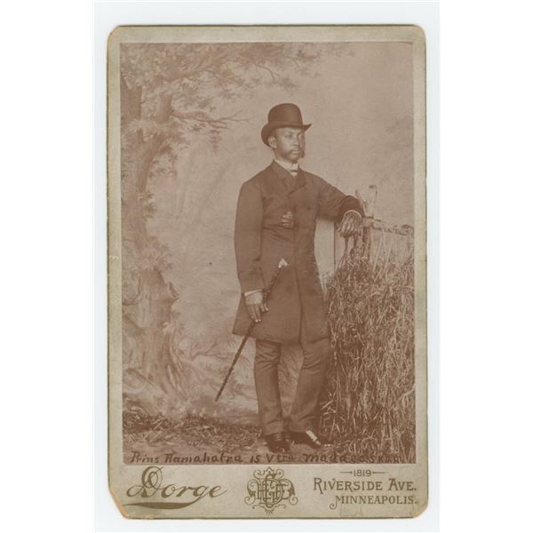 Prince Ramahatra Cabinet Card Photo