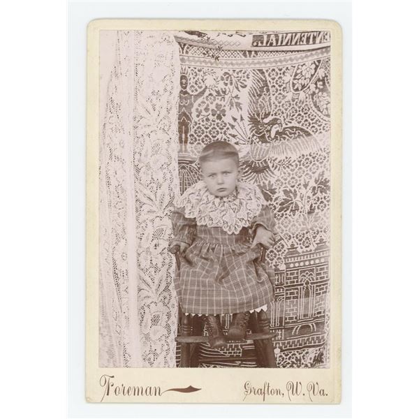 Occupational Lace Maker Coverlet Cabinet Photo