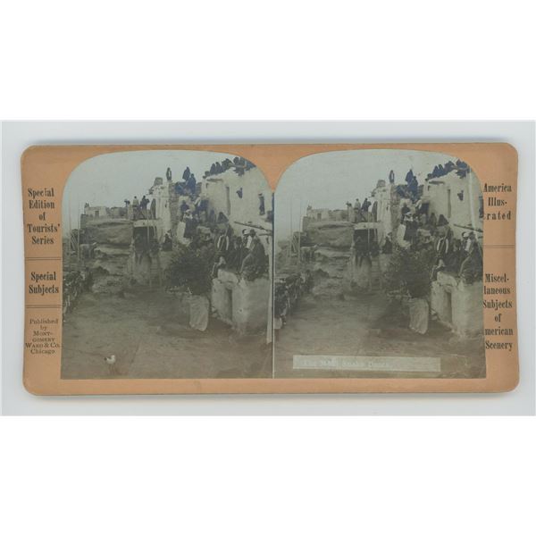 The Moki Snake Dance Stereoview