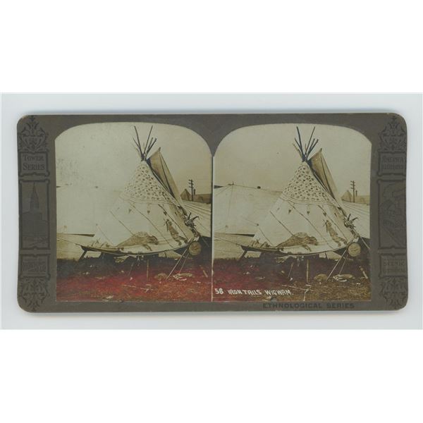 Iron Tails Wig Wam Tipi Stereoview