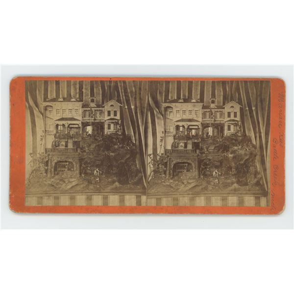 Bergmann Automatic Mechanical Wonder Stereoview