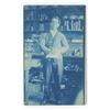 Image 1 : Machinist Occupational Cyanotype RPPC Postcard