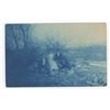 Image 1 : Ghost Spirit Cyanotype RPPC Postcard