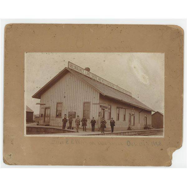 Milwaukee Lake Shore Railroad Depot Photo