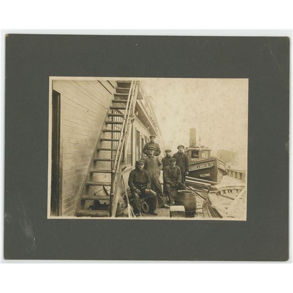 Great Lakes Dock and Dredge Co Dockworkers Photo