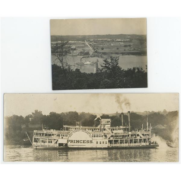 Coney Island Co Princess Steamboat Photographs