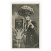 Image 1 : Actress Camille Clifford with Camera RPPC Postcard