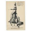 Image 1 : Dulcimer Player Automaton Postcard