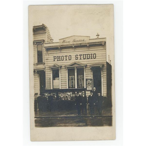 Hans Girschick Studio California RPPC Postcard
